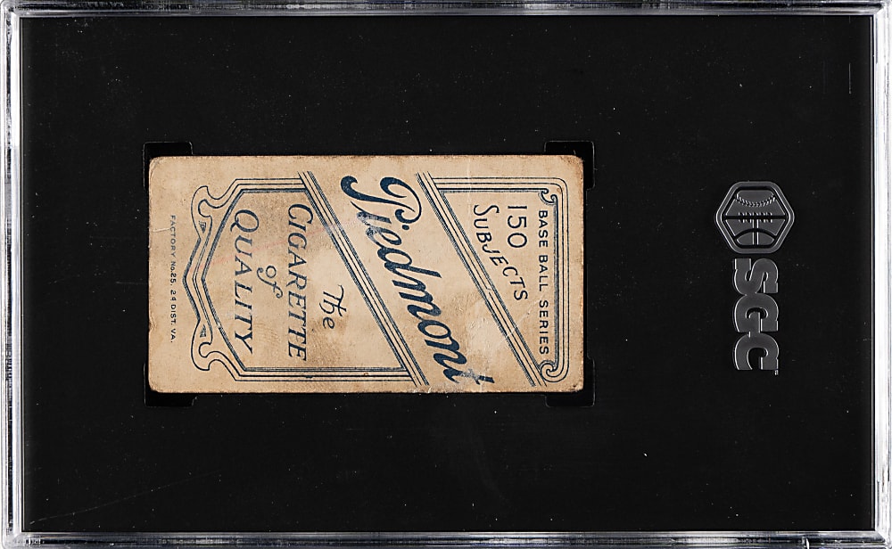 1909-1911 T206 White Border Jack Powell SGC FAIR 1.5