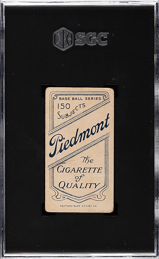 1909-1911 T206 White Border Fred Clarke Portrait SGC GOOD 2