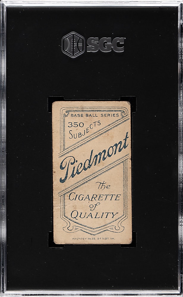 1909-1911 T206 White Border Ambrose Puttman SGC GOOD 2