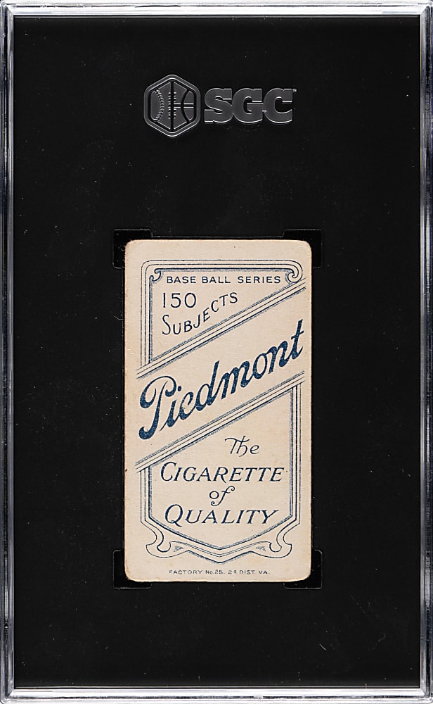 1909-1911 T206 White Border Harry Steinfeldt Portrait SGC GOOD 2