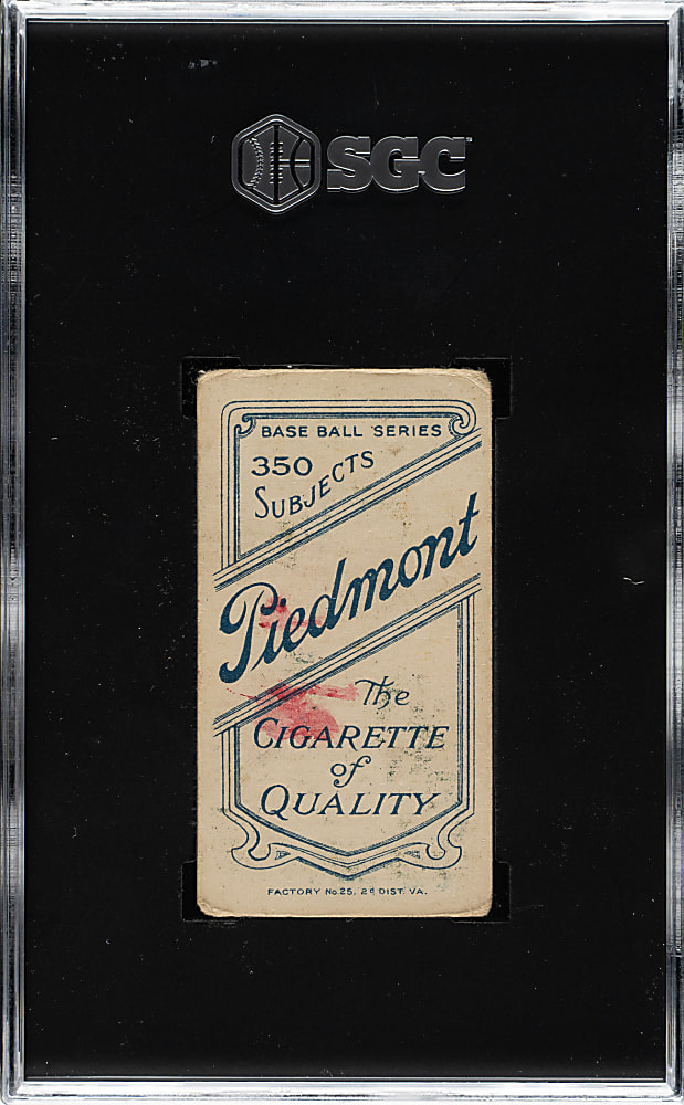 1909-1911 T206 White Border Fielder Jones Portrait SGC GOOD 2
