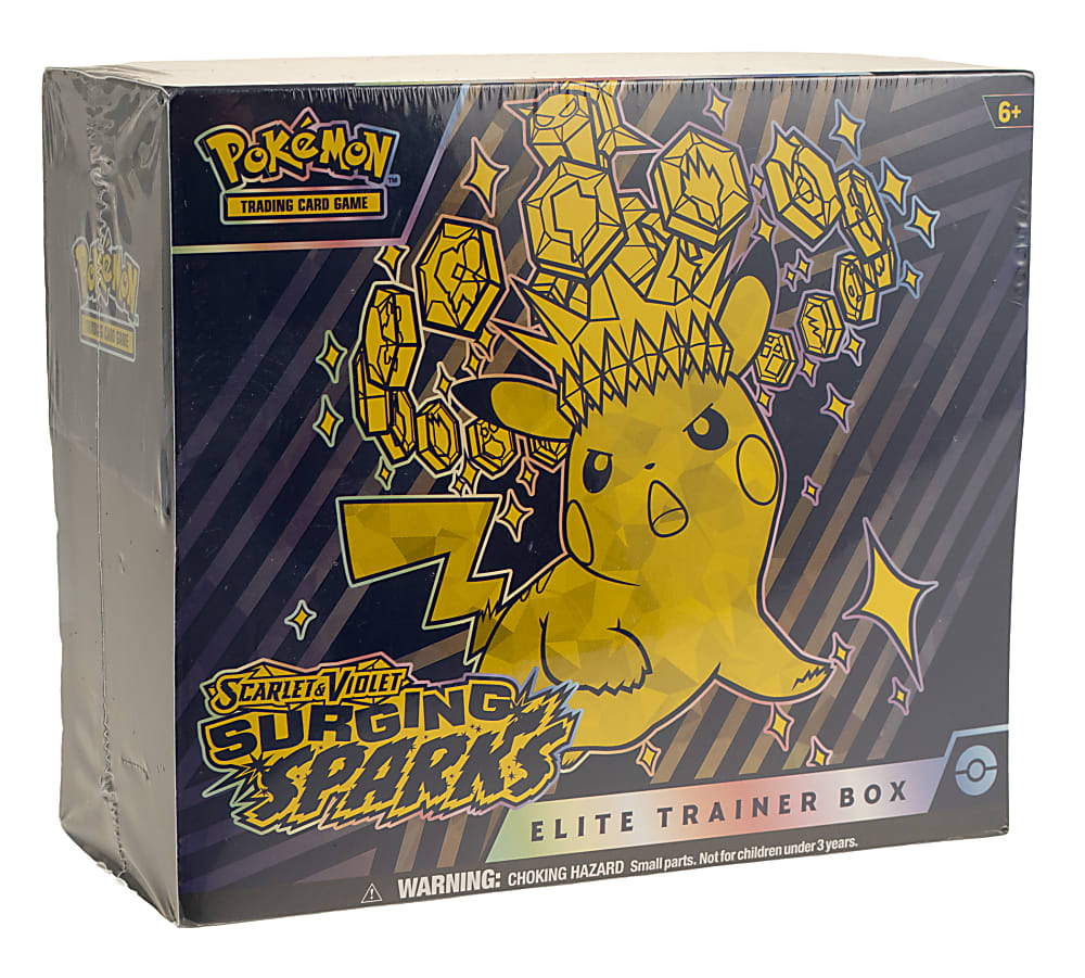 2024 Pokemon Surging Sparks Factory-Sealed Unopened Elite Trainer Box