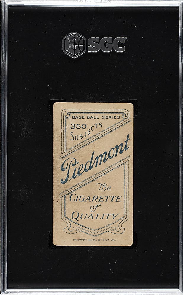 1909-1911 T206 White Border John McAleese SGC GOOD+ 2.5