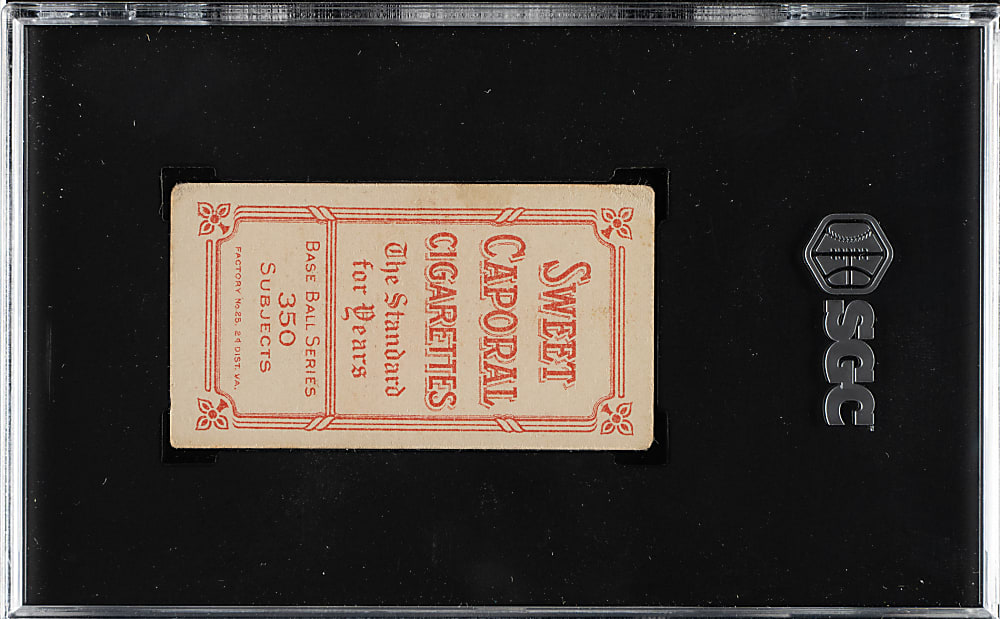 1909-1911 T206 White Border Joe Birmingham SGC GOOD+ 2.5