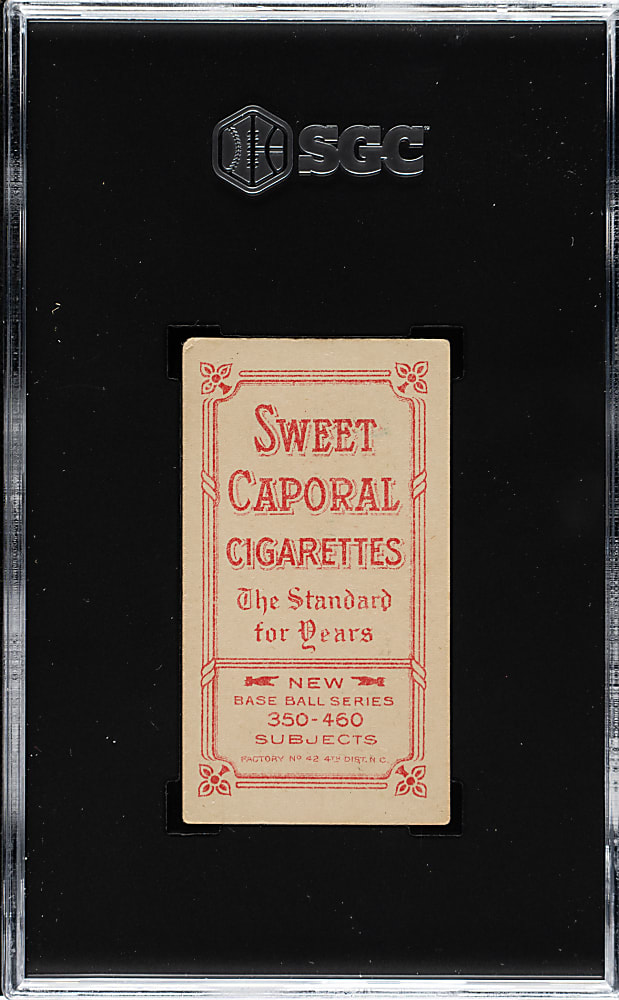 1909-1911 T206 White Border Hugh Duffy SGC VG+ 3.5