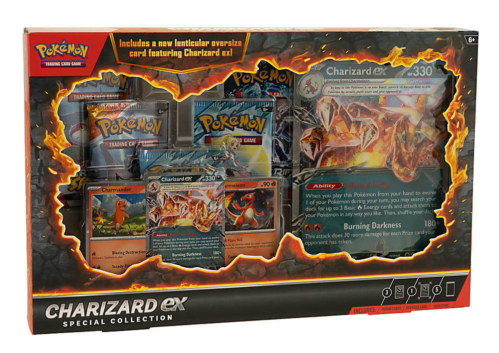 2025 Pokemon Factory-Sealed Unopened Charizard Ex Special Collection