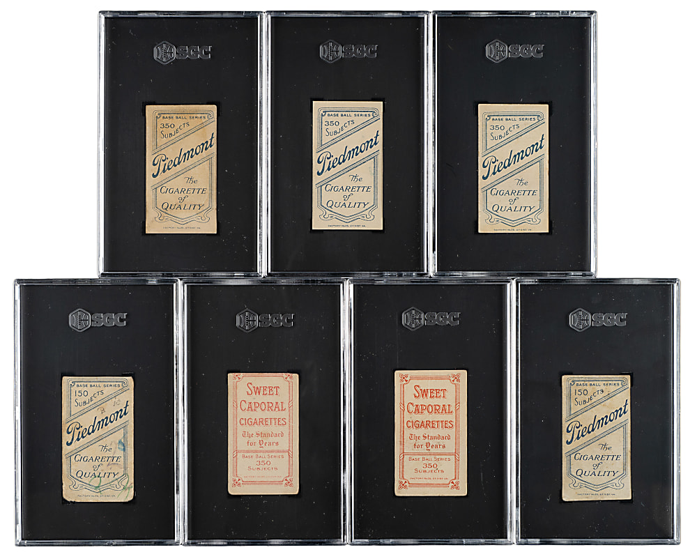 1909-1911 T206 White Border SGC Authentic Collection (11)