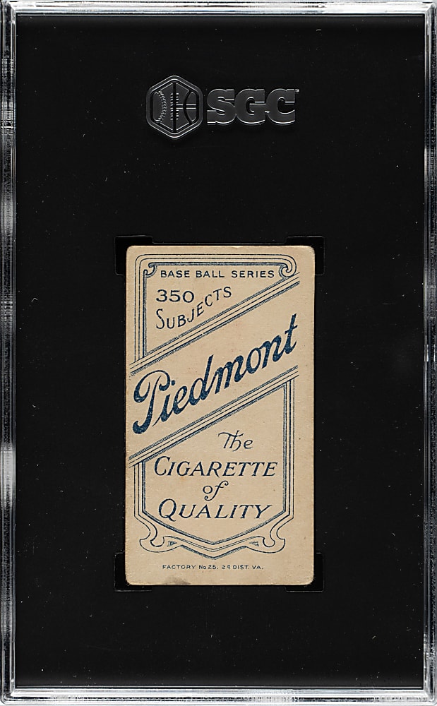 1909-1911 T206 White Border Danny Hoffman SGC VG 3
