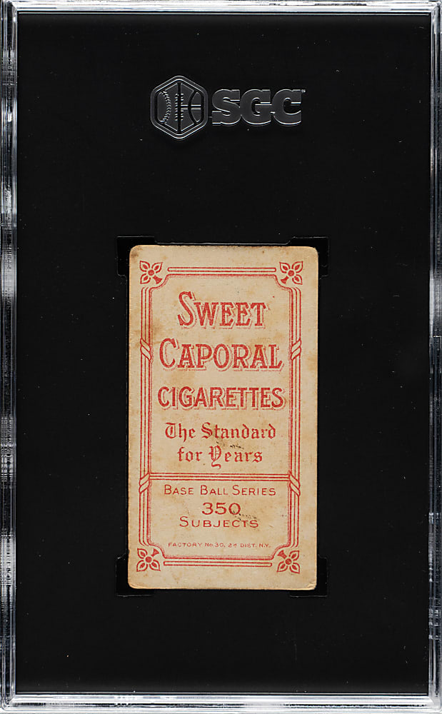 1909-1911 T206 White Border Charlie Rhodes SGC VG 3