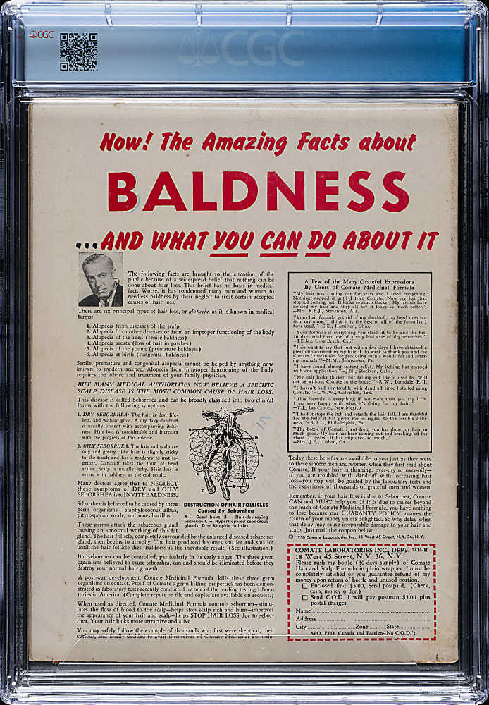 1953 Our Sports Magazine Volume 1 Issue 5 with George Taliaferro CGC 6.0