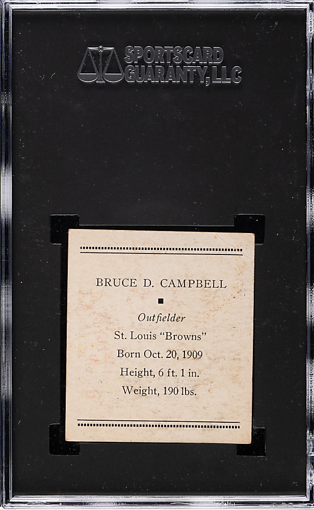 1933 R305 Tattoo Orbit Bruce Campbell SGC VG 3