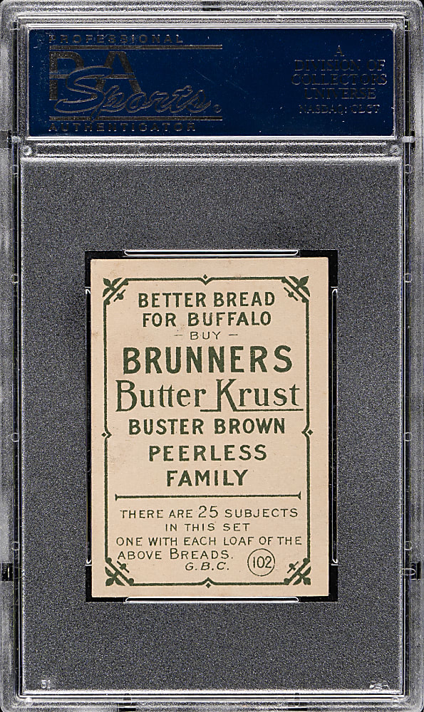 1911-1914 D304 Brunners Bread Jack Barry PSA GOOD 2