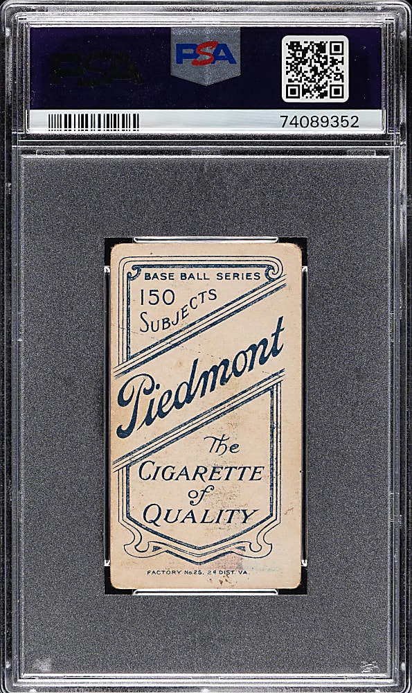 1909-1911 T206 White Border Frank Smith Chicago PSA GOOD 2