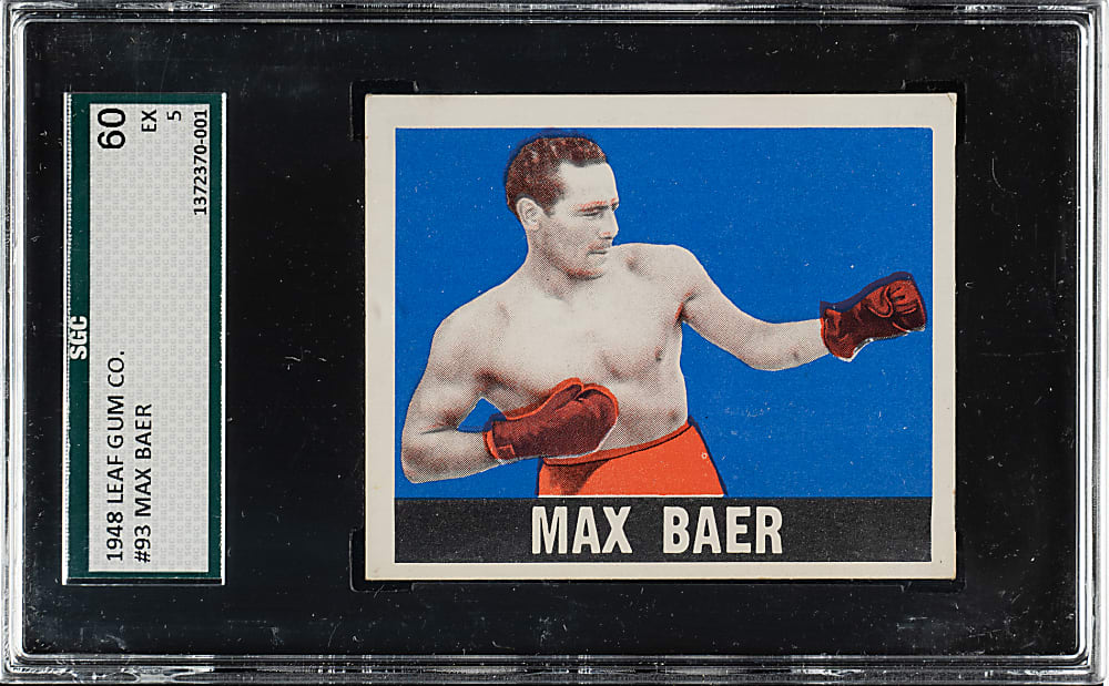 1948 Leaf Boxing #93 Max Baer SGC EX 60