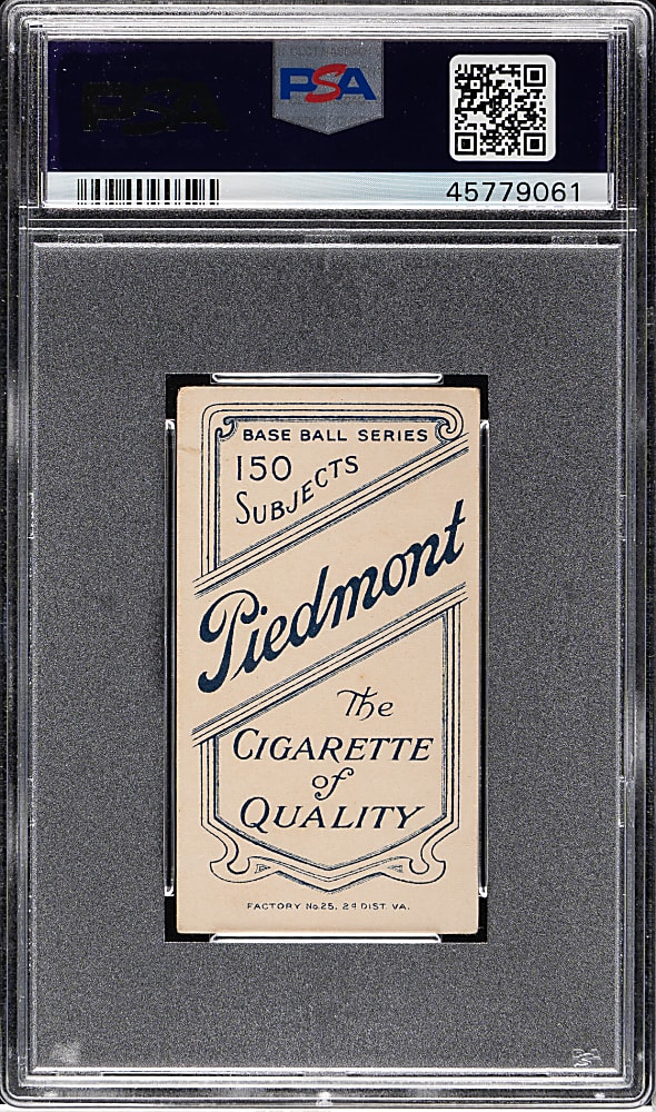 1909-1911 T206 White Border Mike Donlin Seated PSA VG-EX 4