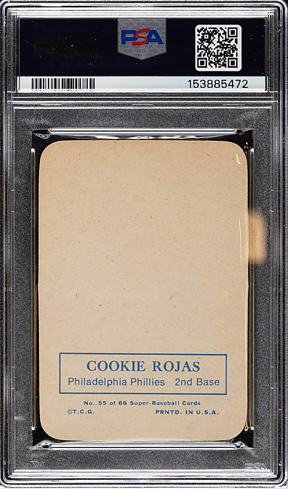 1969 Topps Super #55 Cookie Rojas PSA NM-MT 8