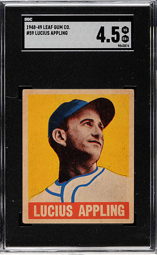 1948-1949 Leaf #59 Luke Appling SGC VG/EX+ 4.5