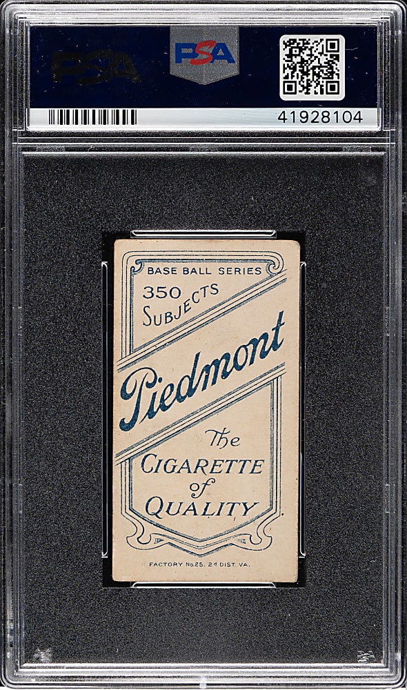 1909-1911 T206 White Border Heinie Zimmerman PSA VG+ 3.5
