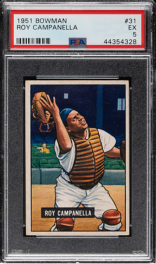 1951 Bowman #31 Roy Campanella PSA EX 5