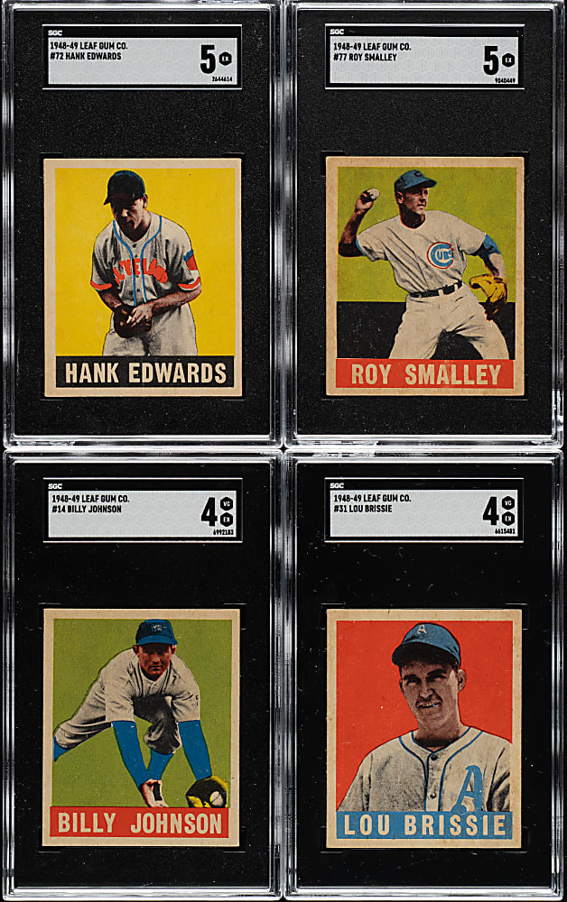 1948-1949 Leaf SGC-Graded Collection (7)