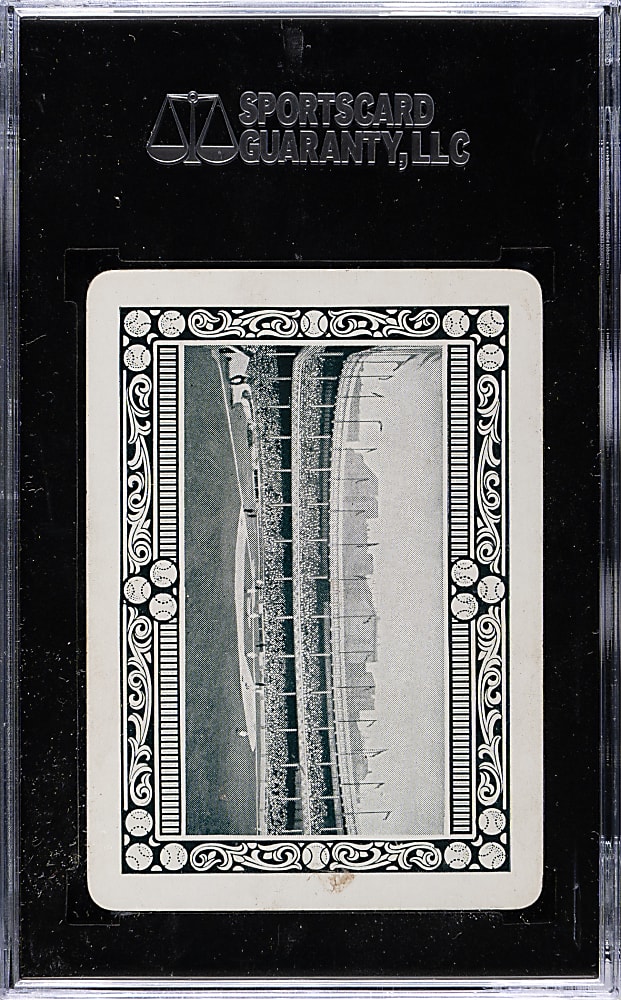 1914 WG4 Polo Grounds Game Eddie Plank SGC VG 40
