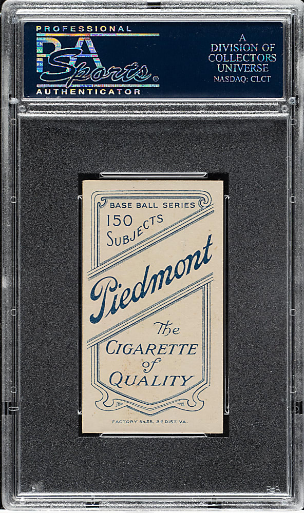 1909-1911 T206 White Border Germany Schaefer Detroit PSA EX-MT 6