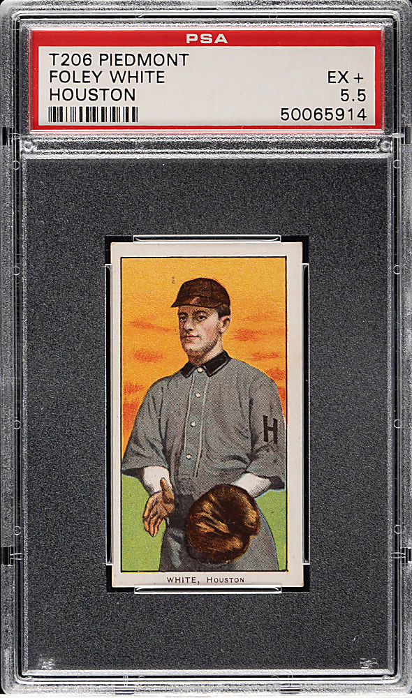 1909-1911 T206 White Border Foley White Southern Leaguer PSA EX+ 5.5