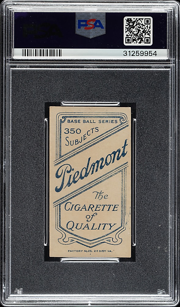 1909-1911 T206 White Border Jack White PSA EX-MT 6