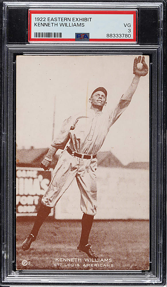 1922 Eastern Exhibit Supply Co. Kenneth Williams PSA VG 3