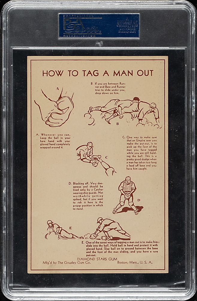 1939 R303-B Goudey Black & White Premiums Billy Herman PSA EX 5