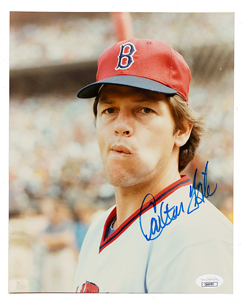 Carlton Fisk Signed Photograph - JSA