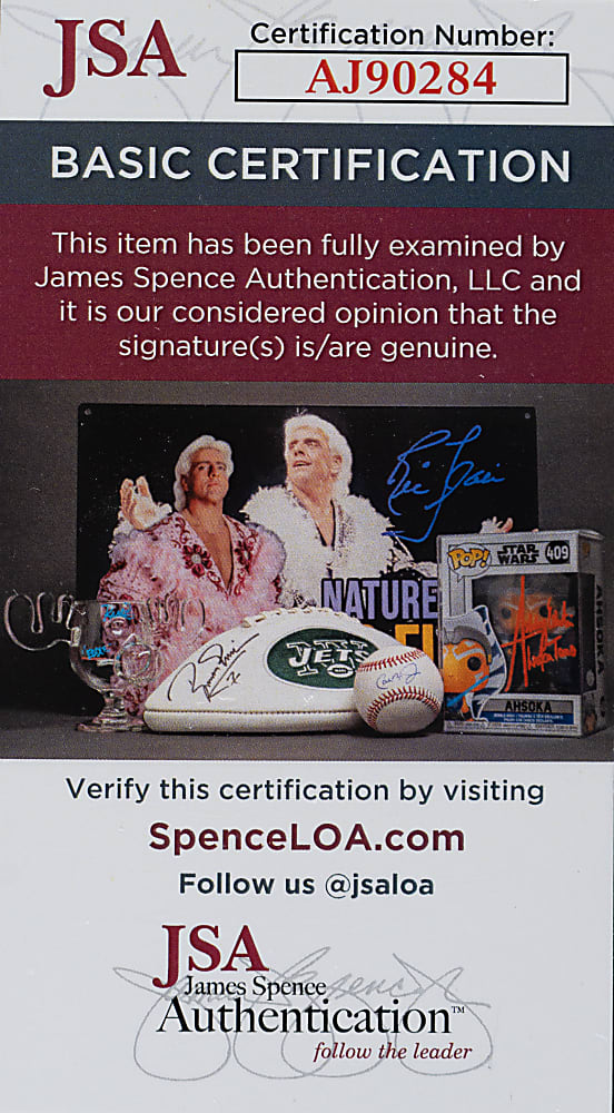 Vern Bickford Signed Photograph - JSA