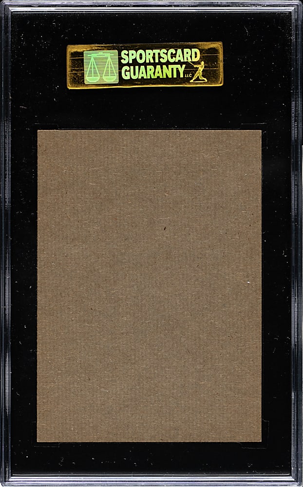 1971 Topps #740 Luis Aparicio Blank Back SGC EX/NM 80