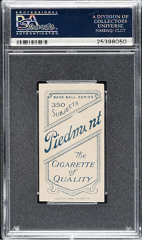 1909-1911 T206 White Border Fred Tenney PSA GOOD 2