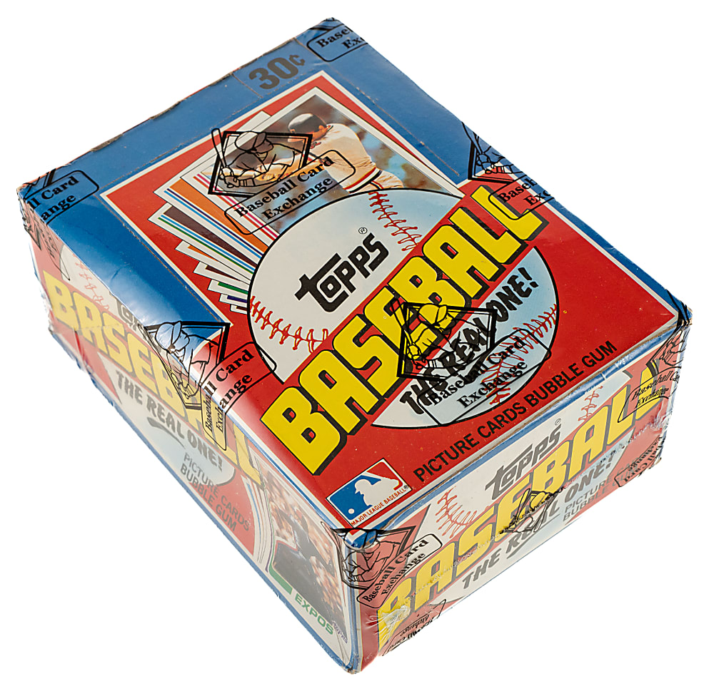 1982 Topps Unopened Wax Box (36 Packs) - BBCE