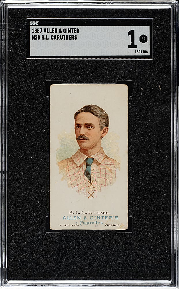 1888 N28 Allen & Ginter R. L. Caruthers SGC POOR 1