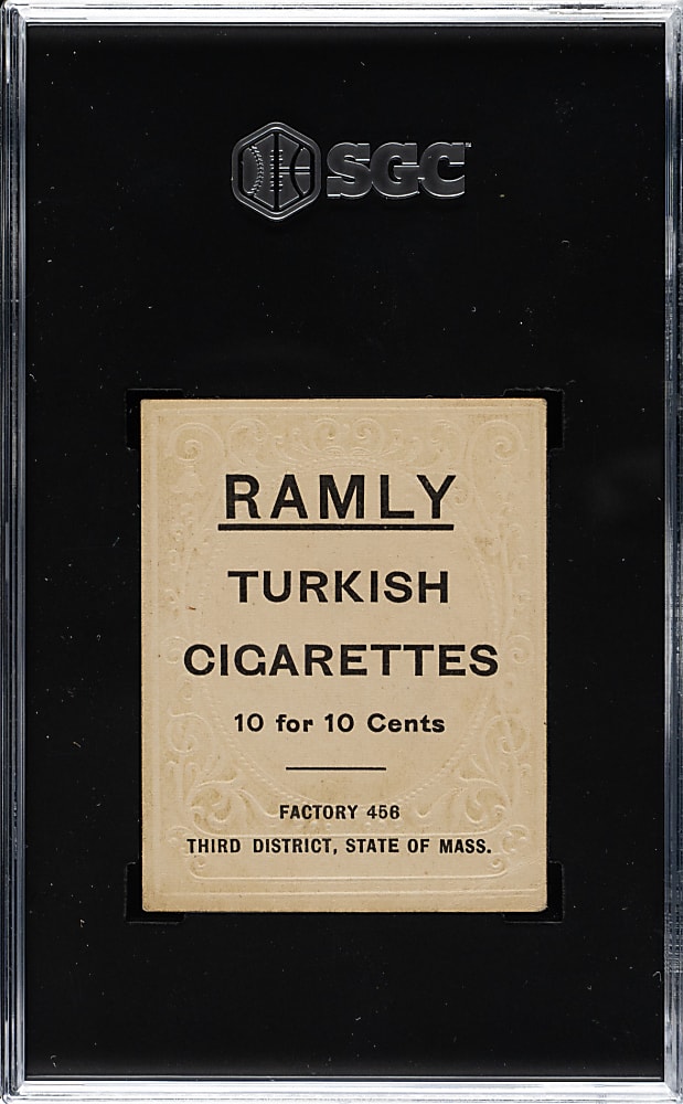 1909 T204 Ramly Tobacco Al Bridwell SGC VG 3