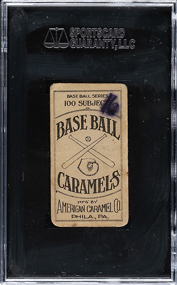 1909-1911 E90-1 American Caramel Roger Bresnahan SGC POOR 1
