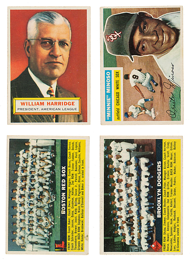 1956 Topps Collection (78) Including Minnie Minoso