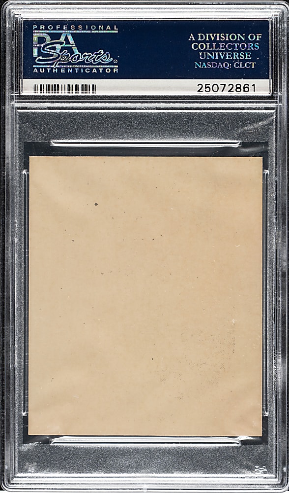 1947 W602 Sports Exchange Miniatures Ben Chapman PSA NM-MT 8