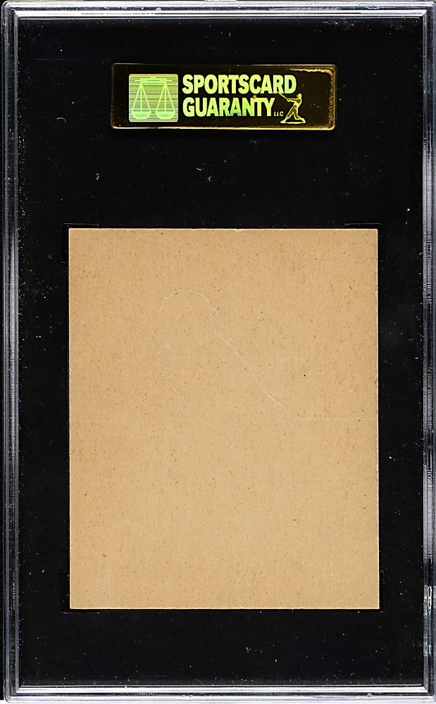 1934-1936 R318 Batter-Up #189 Clint Brown SGC NM 84