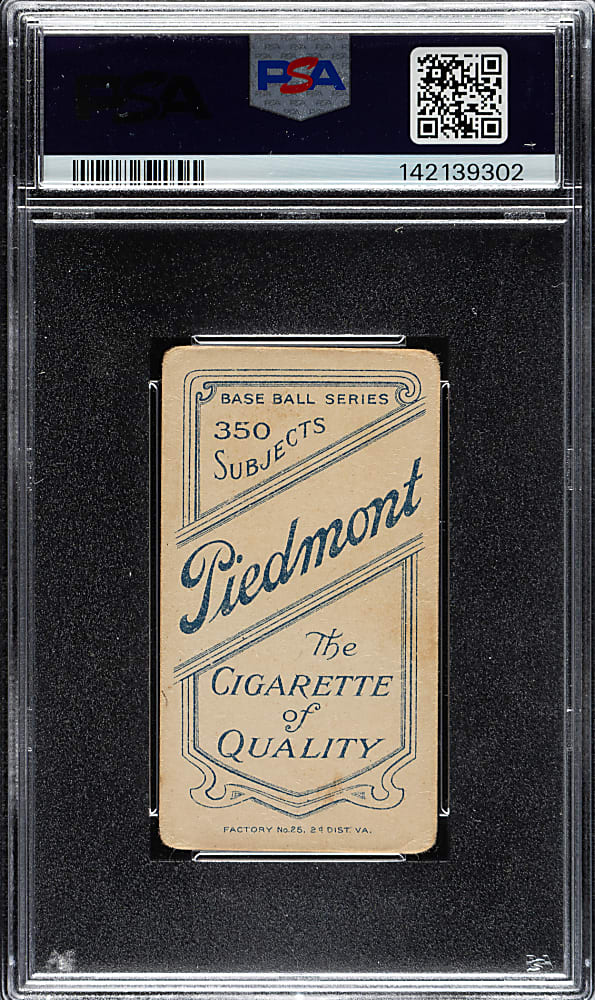 1909-1911 T206 White Border Rube Marquard Portrait PSA GOOD 2