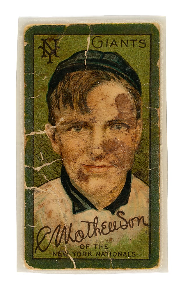 1911 T205 Gold Border Christy Mathewson