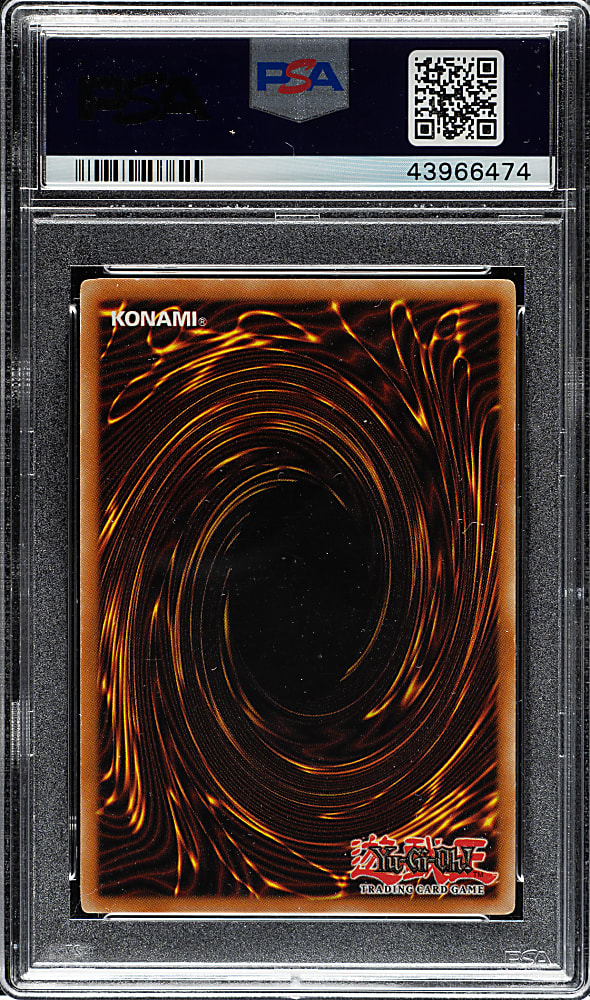 2002 Yu-Gi-Oh! Legend Of Blue Eyes White Dragon #070 Red Eyes Black Dragon Ultra Rare Holographic PSA NM-MT 8