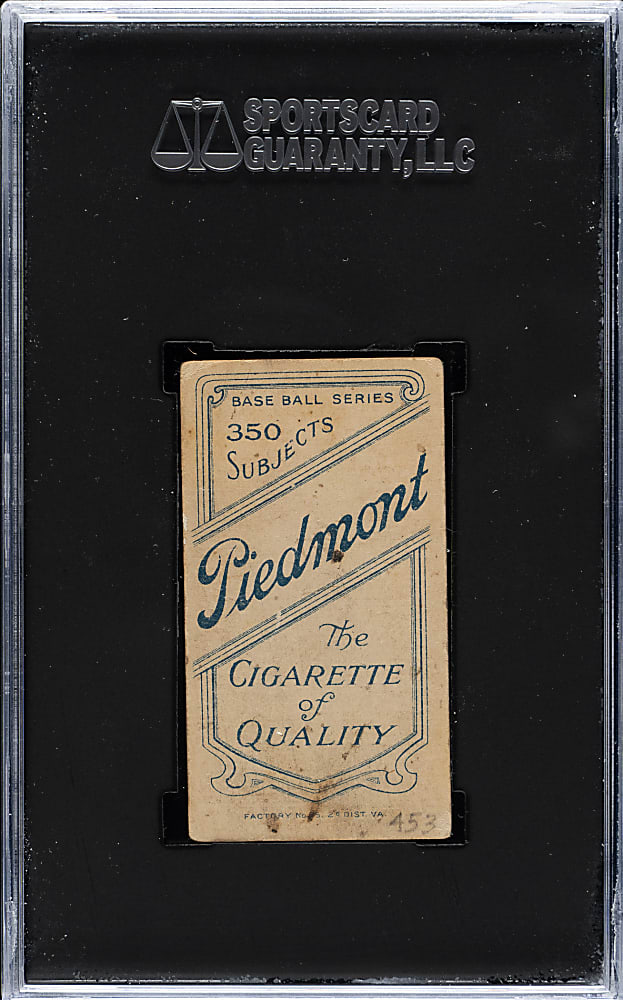 1909-1911 T206 White Border Joe "Iron Man" McGinnity SGC GOOD 2