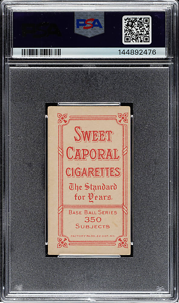 1909-1911 T206 White Border Phil Poland PSA EX 5