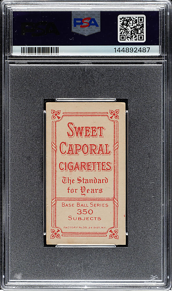 1909-1911 T206 White Border Charlie Rhodes PSA VG-EX+ 4.5