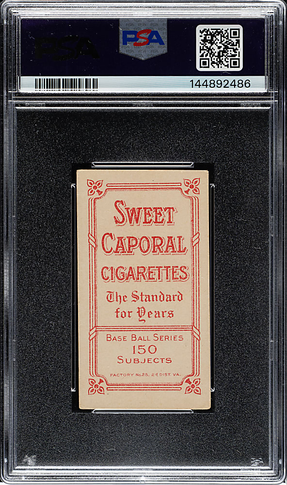 1909-1911 T206 White Border Fred Jacklitsch PSA VG-EX 4