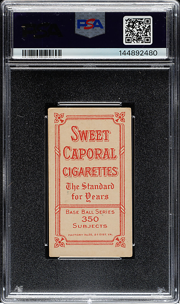 1909-1911 T206 White Border Mike Mowrey PSA VG+ 3.5