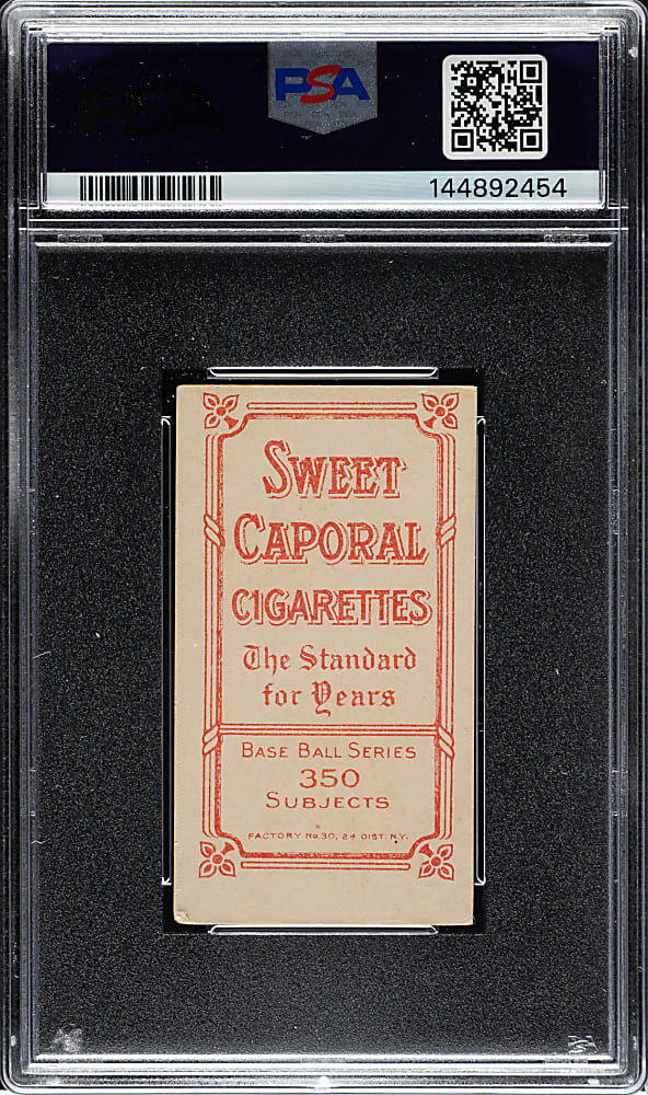 1909-1911 T206 White Border John Titus PSA VG 3
